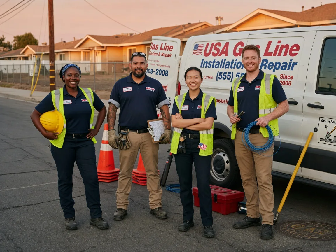 Gas Line Installation company in Keokuk, IA